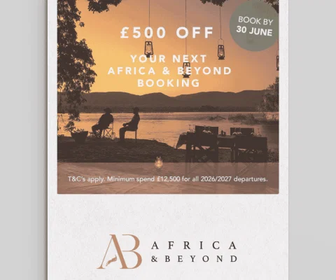 SAVE £500 + WIN A LUXURY SOUTH AFRICA FAM PLACE