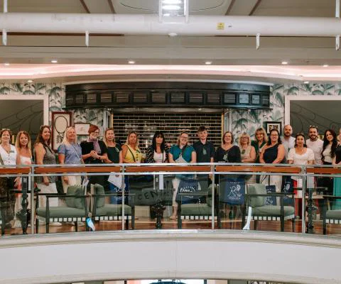 TIPTO Agents onboard Ambassador Cruise Line's Ambience ship.
