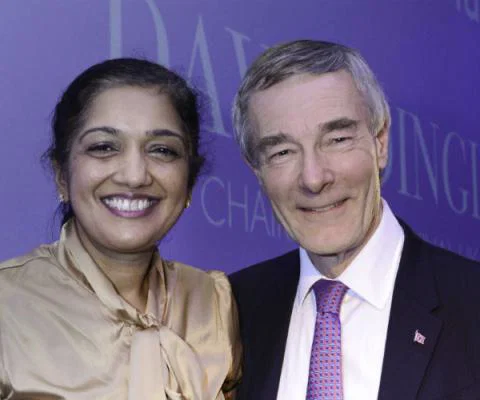 David Dingle and Champa Magesh
