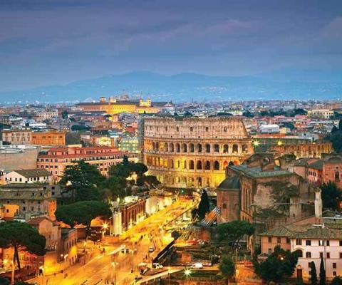 Rome by night