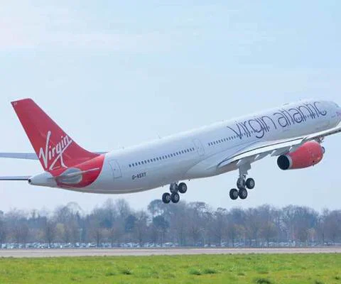 Virgin Atlantic A330 take-off