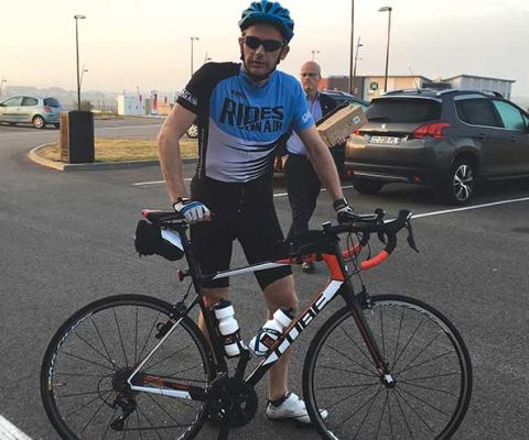 London to Paris bike ride