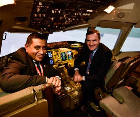 L2R - Lord Ahmad Aviation Minister and Phil Ward Managing Director of Jet2.jpg