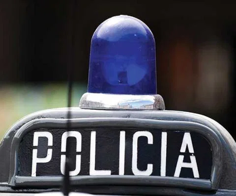 Spanish Policia sign iStock-173840999