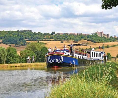River cruise France chateauneuf