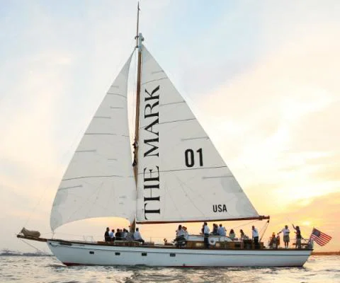 The Mark sailboat