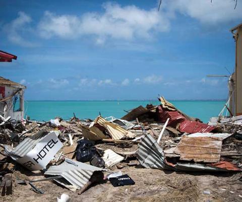 Devastation in the Caribbean. Credit: Getty Images