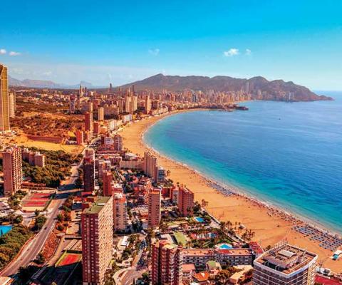 Spanish beach resort iStock-476957352