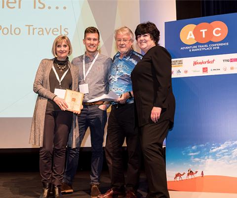 Polly Davies Marco Polo Travel wins Travel Agency of the Year