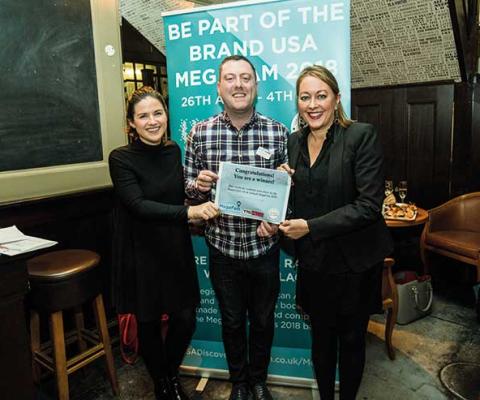 Brand USA MegaFam winner March 2018