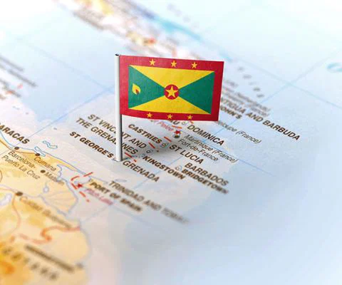 Grenada map