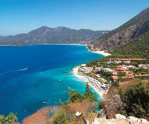 Oludeniz in Fethiye, Turkey