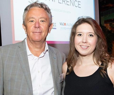 John Licence and Vicky Hayden TTG LGBT Conference