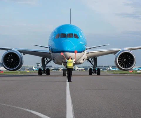 KLM jet
