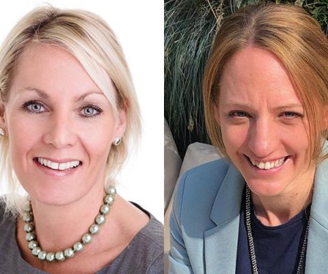 Maxine Brown and Michelle Tomlinson