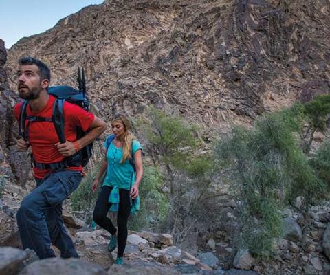 Dubai hiking in Hatta