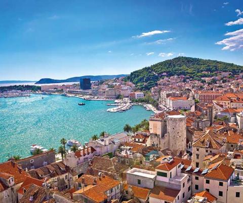 Bay of Split, Croatia