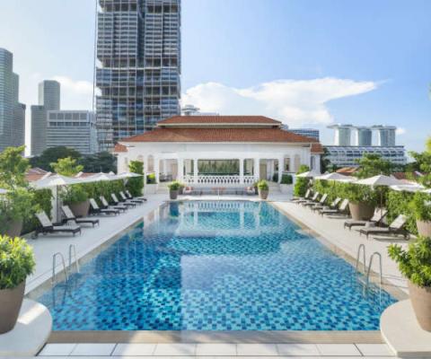 Raffles Singapore Swimming Pool