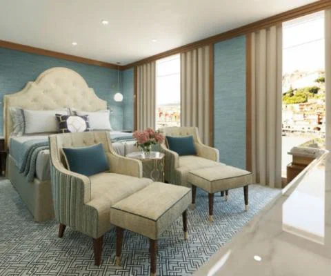 A suite on Uniworld's Sao Gabriel