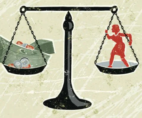 The gender pay gap is widening, according to ONS statistics