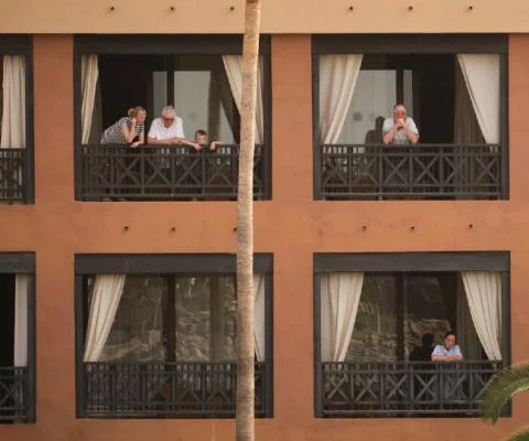 Guests have been told to remain at the hotel for 14 days (Credit: AP/Shutterstock)