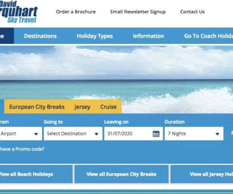 Glasgow-based David Urquhart Sky Travel has gone into administration