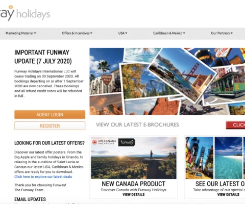 Funway Holidays to cease trading in September