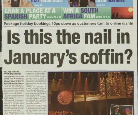 Travel Trade Gazette 12 January 2004