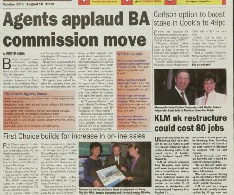 Travel Trade Gazette 16 August 1999