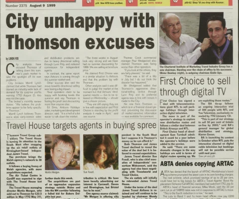 Travel Trade Gazette 9 August 1999