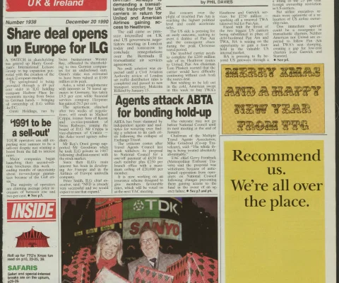 Travel Trade Gazette 20 December 1990