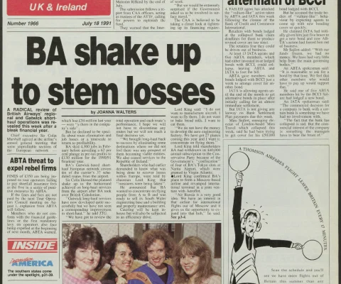 Travel Trade Gazette 18 July 1991