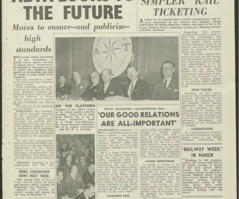 Travel Trade Gazette ABTA Special 26 November 1954