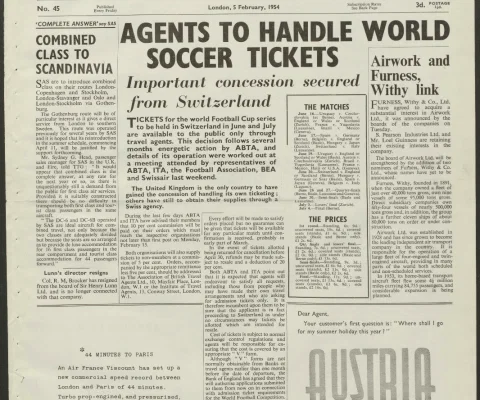 Travel Trade Gazette 5 February 1954