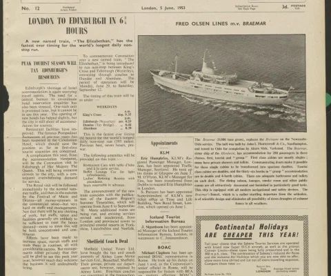 Travel Trade Gazette 5 June 1953