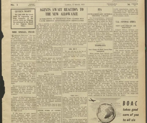 Travel Trade Gazette 27 March 1953