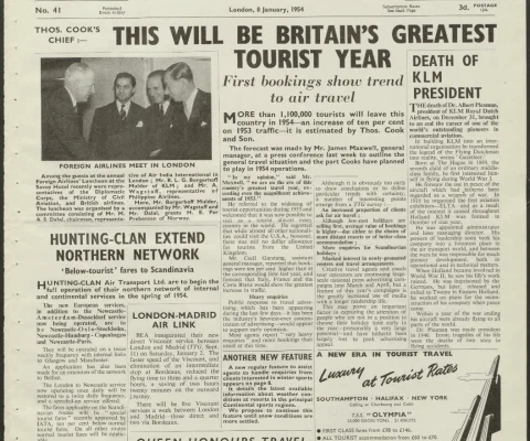 Travel Trade Gazette 8 January 1954