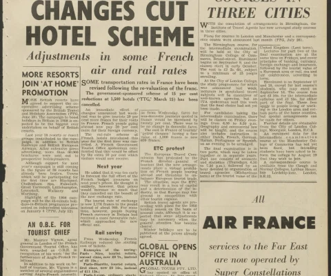 Travel Trade Gazette 16 August 1957