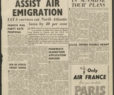 Travel Trade Gazette 17 August 1956