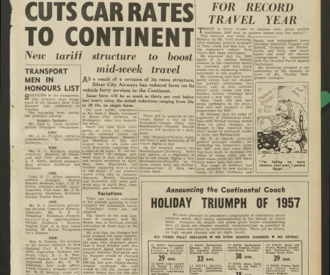 Travel Trade Gazette 4 January 1957