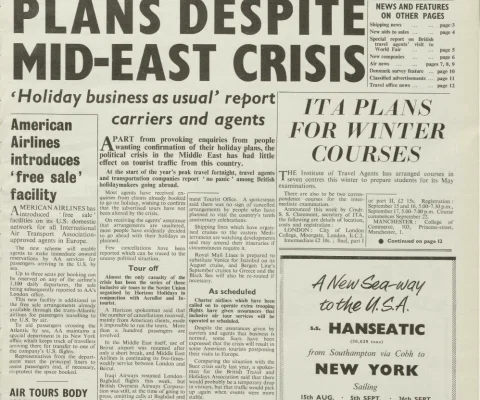 Travel Trade Gazette 25 July 1958