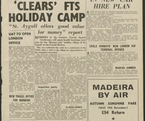 Travel Trade Gazette 5 October 1956