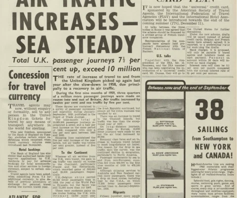Travel Trade Gazette 12 February 1960
