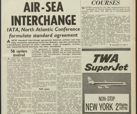 Travel Trade Gazette 22 July 1960