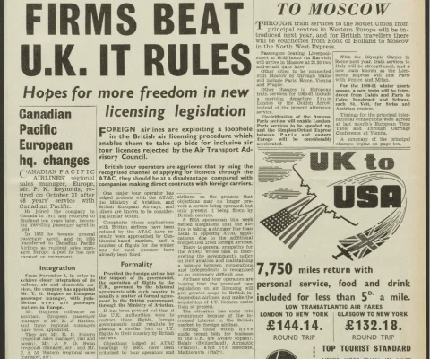 Travel Trade Gazette 6 November 1959