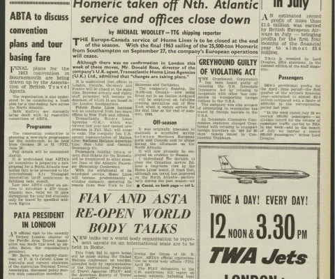 Travel Trade Gazette 23 August 1963