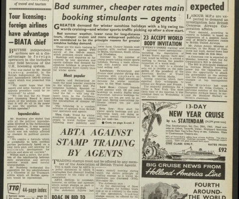 Travel Trade Gazette 29 November 1963