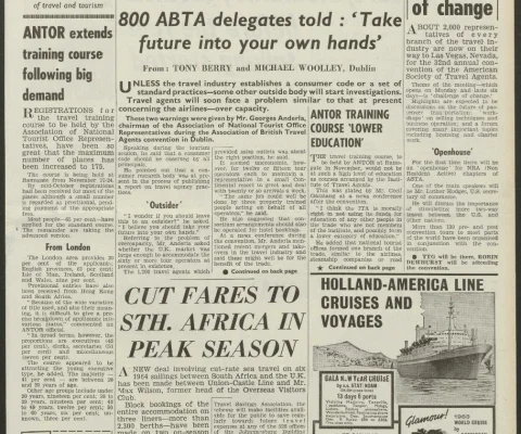 Travel Trade Gazette 19 October 1962