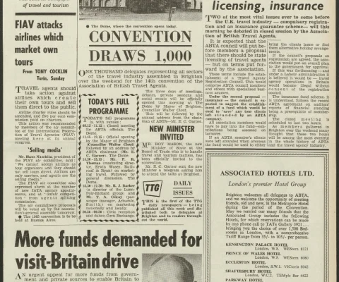 Travel Trade Gazette ABTA Special 26 October 1964
