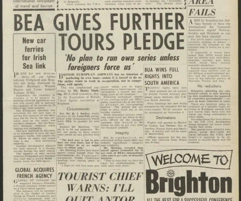 Travel Trade Gazette ABTA Special 28 October 1964